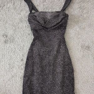 Windsor Women's Black and Grey Dress